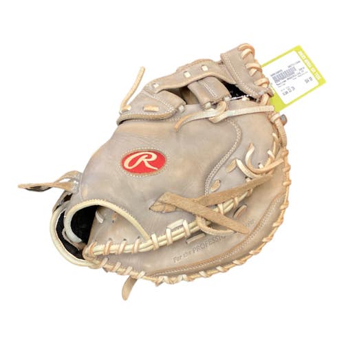 Used Rawlings R9SBCM33-24G BB/SB Catchers RH Throw Grey 33" 11846-S000108555