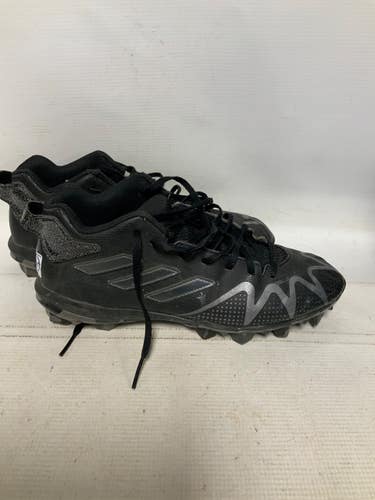 Used Adidas Adult FB Cleats Black Senior 9.5 11823-S000041055