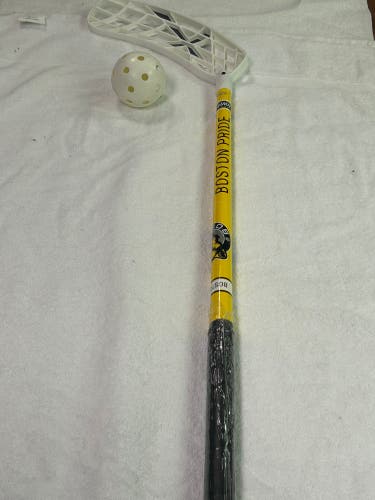Rare PWHL Boston Pride Custom branded Floorball stick