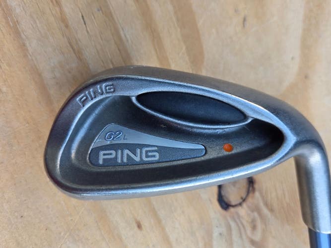 34.5 IN LADIES PING G-5 ORANGE DOT CAVITY BACK  SAND WEDGE  EXCELL  ARB726