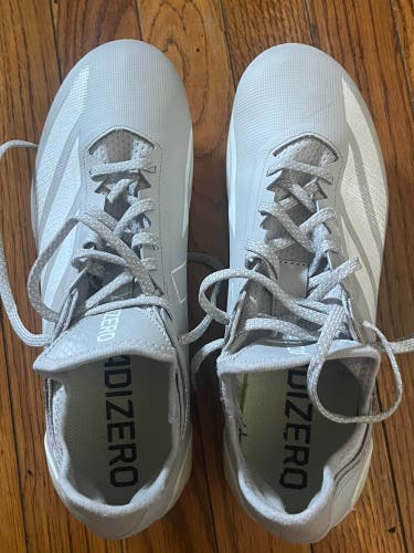 Men's Size M 10.5 (W 11.5) Adidas adizero Low Top Molded Cleats (Used)