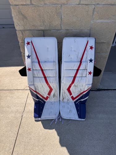 32" Vaughn VX1 Pro Carbon Regular Goalie Full Set (Used)