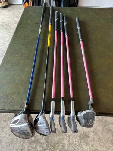 Junior Left Hand Clubs (Full Set) 7 Pieces (Used)