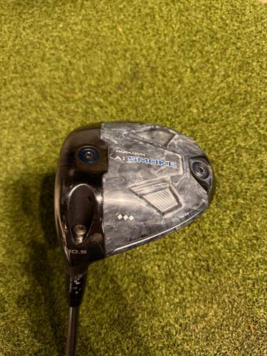 Callaway Paradym AI Smoke Triple Diamond 10.5* Driver, Diamana X-Stiff Flex, LH