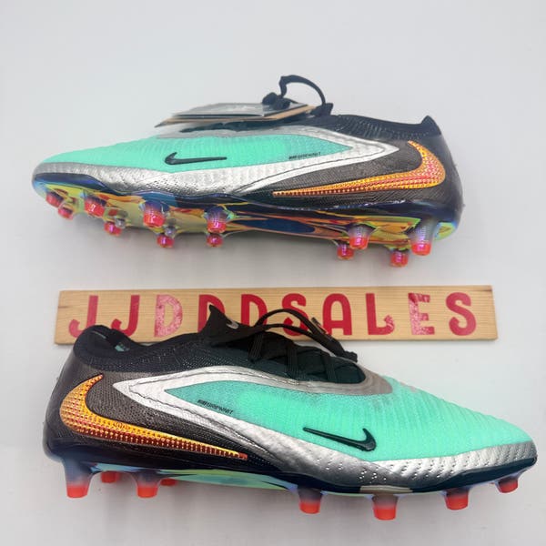 Nike Phantom 6 Low Elite LE AG Pro Soccer Cleats Chrome 