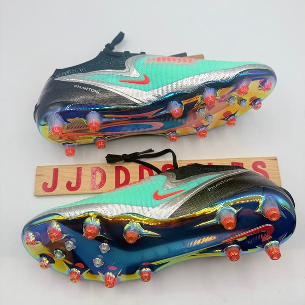 Nike Phantom 6 Low Elite LE AG Pro Soccer Cleats Chrome IH3862-001 Men’s Sz 10 Nike Phantom 6 Low Elite LE AG Pro Soccer Cleats Chrome  main image 4
