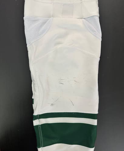 Fanatics White/Green Minnesota Wild Senior Large Socks (Used)