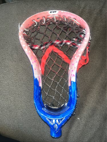 GAIT phoenix lacrosse head with full string job used rare