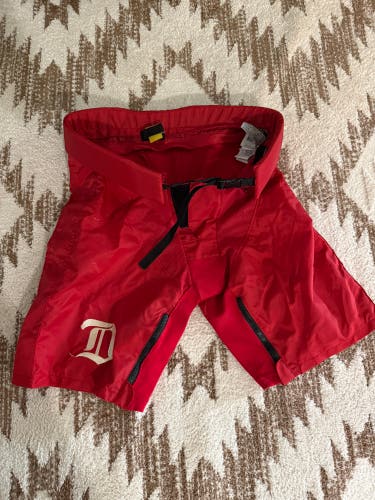CCM Detroit Red Wings Game Used Centennial Pants Shell