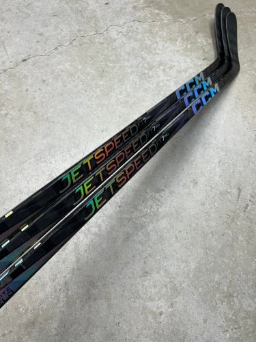 3 PACK 70 Flex P90TM Senior CCM Jetspeed FT7 Pro Left Hand Hockey Stick Pro Stock