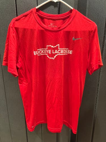 Ohio State Lacrosse Team Issued Nike T-Shirt (Used)