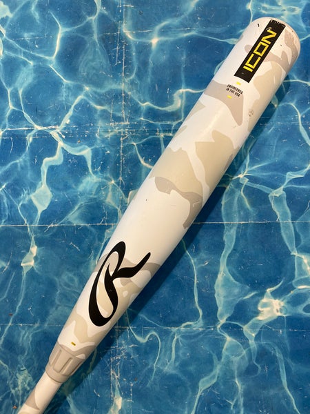 2025 Rawlings Icon Composite Bat USSSA Certified (-5) Composite 27 oz 32" (Used)