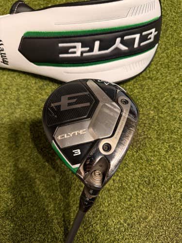 Callaway Elyte 3 15* Fairway Wood, Denali Regular Flex, RH