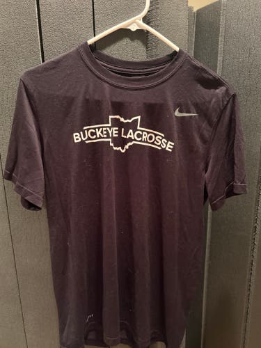 Ohio State Lacrosse Team Issued Medium Adult Unisex Nike Shirt (Used)