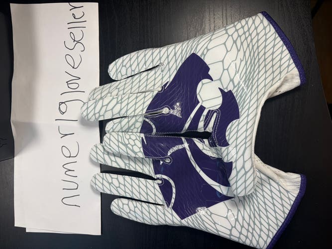 Kansas State Gray XXL Adult Nike Vapor Jet Gloves (New)