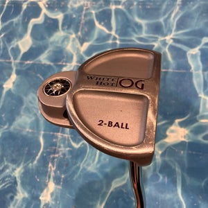 Odyssey White Hot OG 2-Ball Mallet Putter Right Handed 34" (Used)