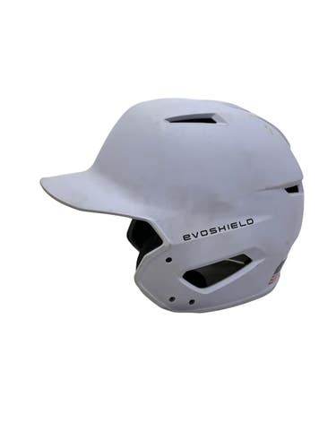Used Evoshield XVT Matte White M/L Batting Helmet No Mask 11692-S000155382