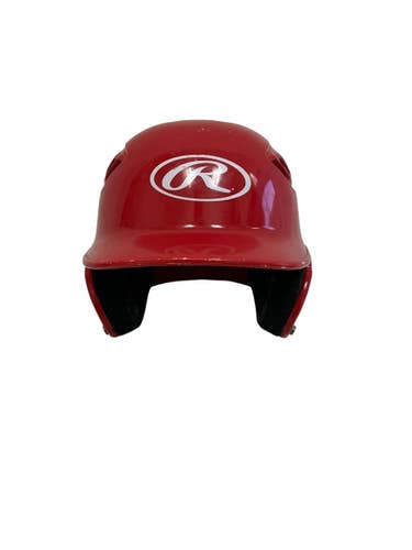 Used Rawlings R16J-R1 Jr OSFM Batting Helmet No Mask Red 11692-S000155367