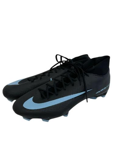 New Nike Mercurial Superfly 10 Academy Mens 11 Soccer Cleats Black And Sky Blue 11692-S000155363