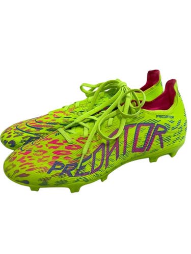 New Adidas Predator League Mens 8.5 Soccer Cleats Optic Yellow 11692-S000155359