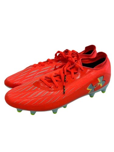 New Under Armour Magnetico Select Mens 10 Soccer Cleats Orange  11692-S000155354