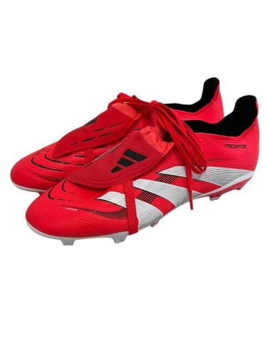 New Adidas Predator League Mens 11.5 Soccer Cleats Red 11692-S000155349