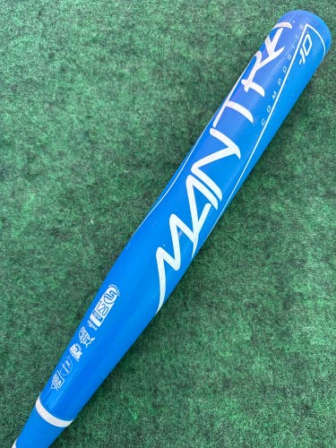 Blue 2021 Rawlings Mantra Composite Bat (-10) Composite 22 oz 32" (Used)