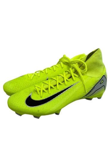 New Nike Mercurial Superfly 10 Academy Mens 10.5 Soccer Cleats Optic Yellow 11692-S000155342