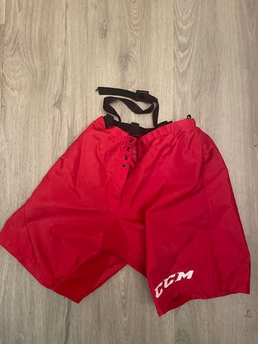 Red Small CCM Pant Shell (Used like new)