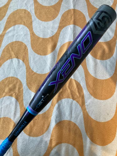 Black 2020 Louisville Slugger Xeno Composite Bat (-10) Composite 20 oz 30" (Used)