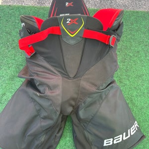 Black Bauer Vapor 2X Hockey Pants (Used) | Senior Small