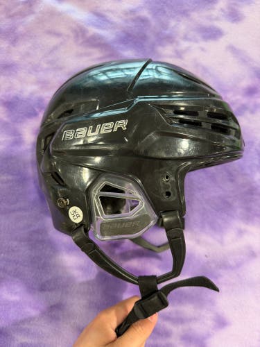 Black Small Bauer Re-Akt 95 Helmet (Used)
