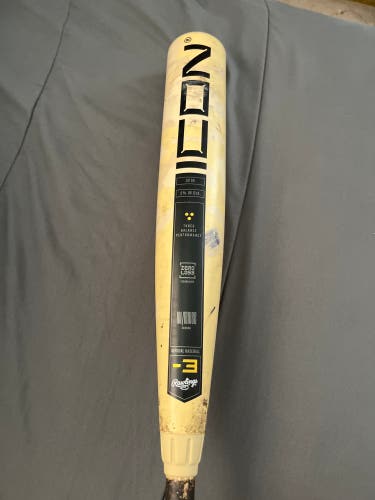 2025 Rawlings Icon Composite BBCOR Certified Bat (-3) 29 oz 32" (Used)
