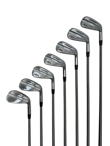 Used Callaway APEX PRO 21 Mens Iron Set RH 4I-PW 11835-S000209202