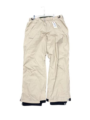 Used Columbia CONVERT Snow Pants M Tan LG 11835-S000209949