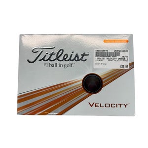 Used Titleist VELOCITY ORANGE 12 Pack - Golf Balls Orange 11835-S000210976