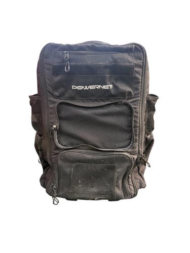 Used Powernet BACKPACK WHL BAG BB/SB Player Wheeled Bag Black 11835-S000210991