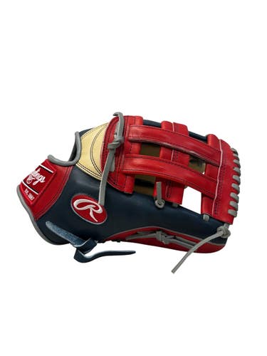 Used Rawlings PROSRA13C BB/SB Glove RH Throw Navy Blue And Red 12 3/4" 11835-S000211013