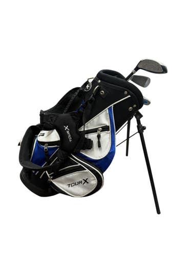 Used Tour X JR SET Jr Package Set RH Navy Blue 4 Piece 11835-S000211054