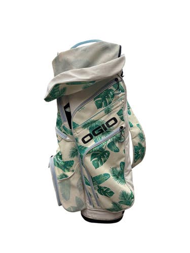 Used Ogio CART BAG Mens Cart Bag White 11835-S000211081