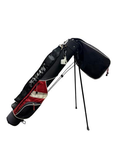 Used GOLF SUNDAY STAND BAG Mens Stand Bag Black And Red 11835-S000211129