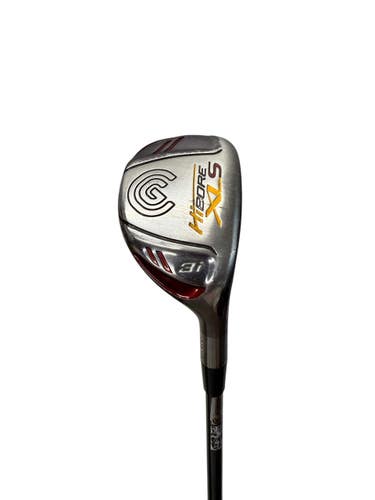 Used Cleveland HIBORE XLS Mens Hybrid Club RH Black 3 Hybrid 11835-S000211155