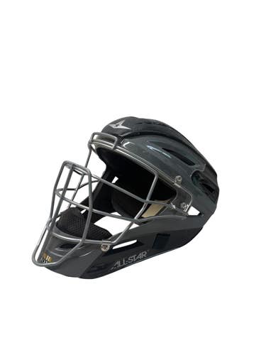 Used All Star MVP2500-1 Catchers Mask Black And Grey M/L 11835-S000211164