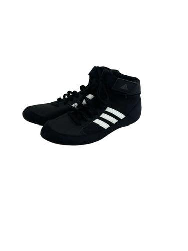 Used Adidas HVC Wrestling Shoes Black Senior 7.5 11692-S000155160