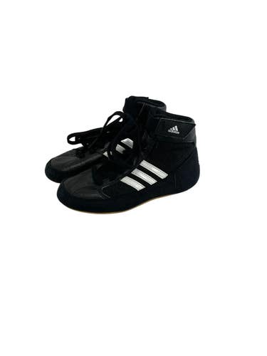 Used Adidas HVC Wrestling Shoes Black Youth 12.0 11692-S000155158