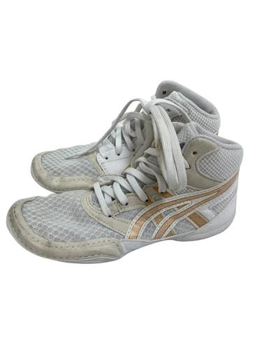 Used Asics SNAPDOWN Wrestling Shoes White Junior 02 11692-S000155189