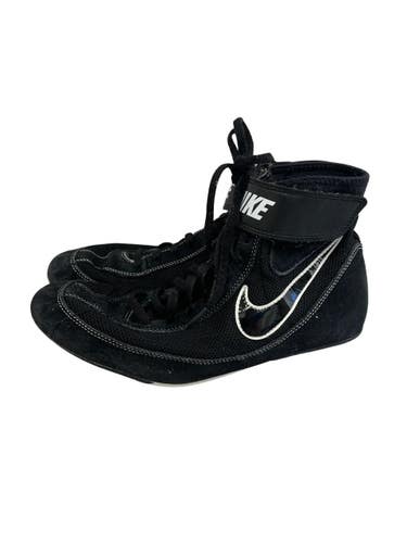 Used Nike SPEEDSWEEP Wrestling Shoes Black Senior 9 11692-S000155202