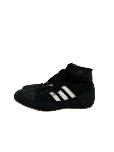 Used Adidas HVC Wrestling Shoes Black Youth 13.0 11692-S000155221