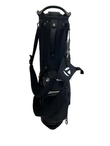 Used Taylormade TM20 Mens Stand Bag Black 11692-S000155232