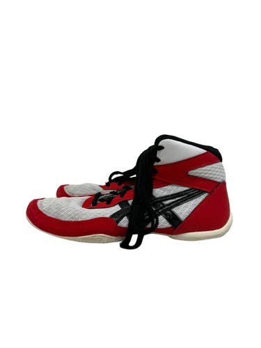 Used Asics MATFLEX Wrestling Shoes White Junior 04 11692-S000155256